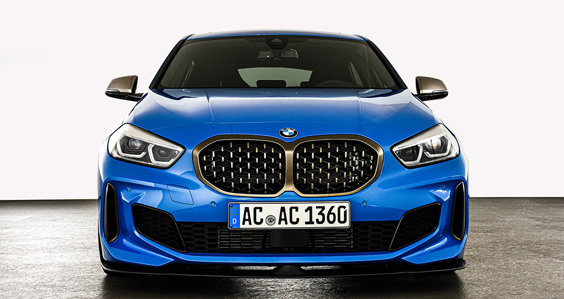 Тюнинг AC Schnitzer для BMW F40 2023 2022 2021 2020. Чип-тюнинг, обвес, диски, выхлопная система, подвеска.