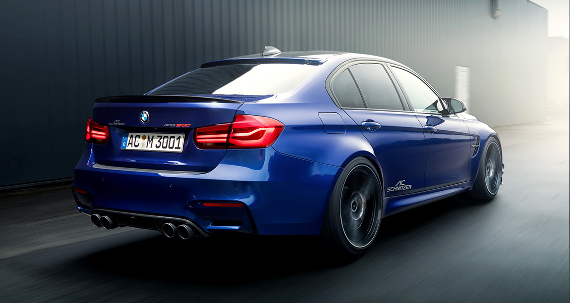 Тюнинг AC Schnitzer для BMW M3 F80 F81 2018 2017 2016 2015 2014. Чип-тюнинг, обвес, диски, выхлопная система, интерьер