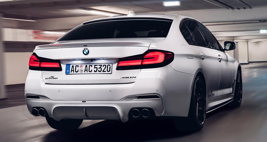 Тюнинг AC Schnitzer для BMW G30 G31 рестайлинг 2022 2021 2020. Чип-тюнинг, обвес, диски, выхлопная система, подвеска.