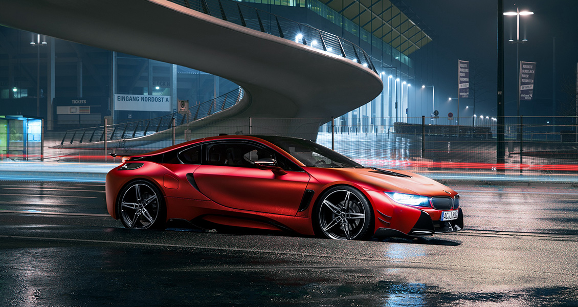 Тюнинг AC Schnitzer для BMW i8 2020 2019 2018 2017 2016. Чип-тюнинг, обвес, диски, выхлопная система, интерьер