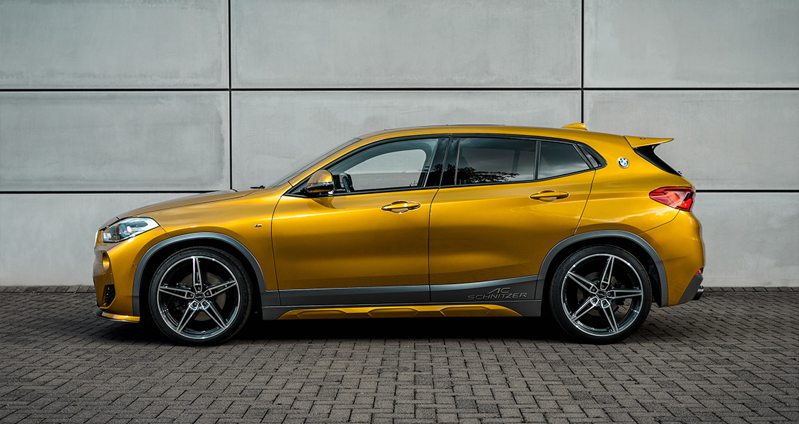 Тюнинг AC Schnitzer для BMW X2 F39 2021 2020 2019 2018. Чип-тюнинг, обвес, диски, выхлопная система, интерьер