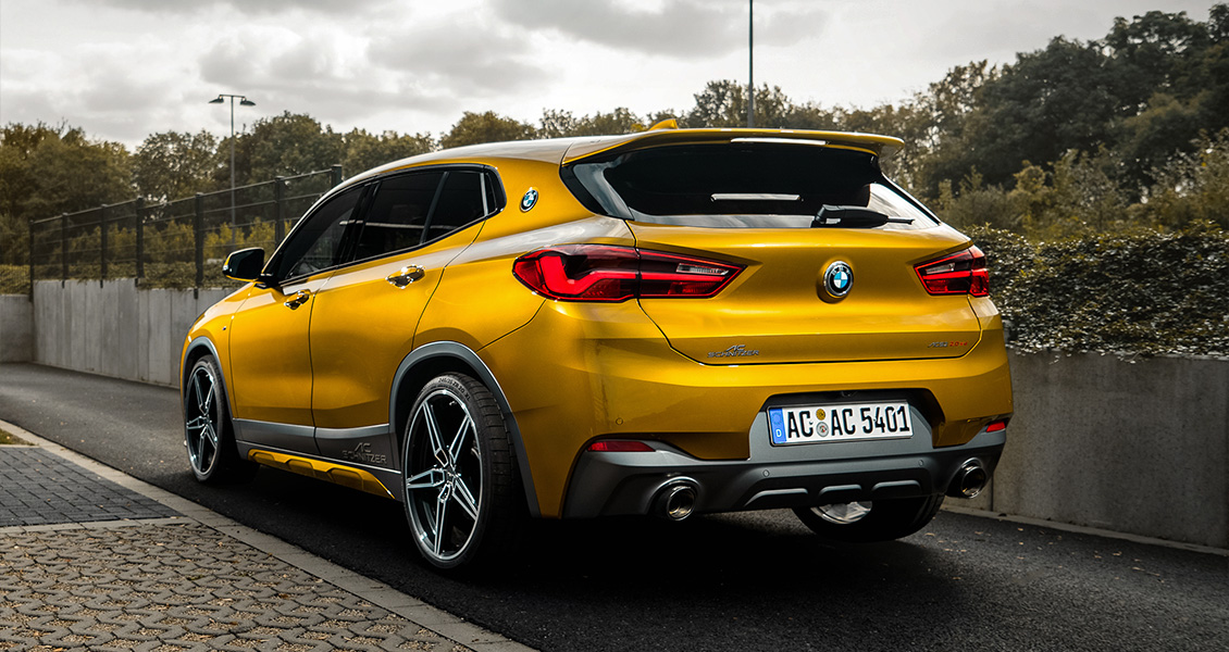 Тюнинг AC Schnitzer для BMW X2 F39 2021 2020 2019 2018. Чип-тюнинг, обвес, диски, выхлопная система, интерьер