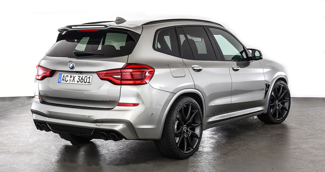 Тюнинг AC Schnitzer для BMW X3M F97 2021 2020 2019 2018. Чип-тюнинг, обвес, диски, выхлопная система, интерьер