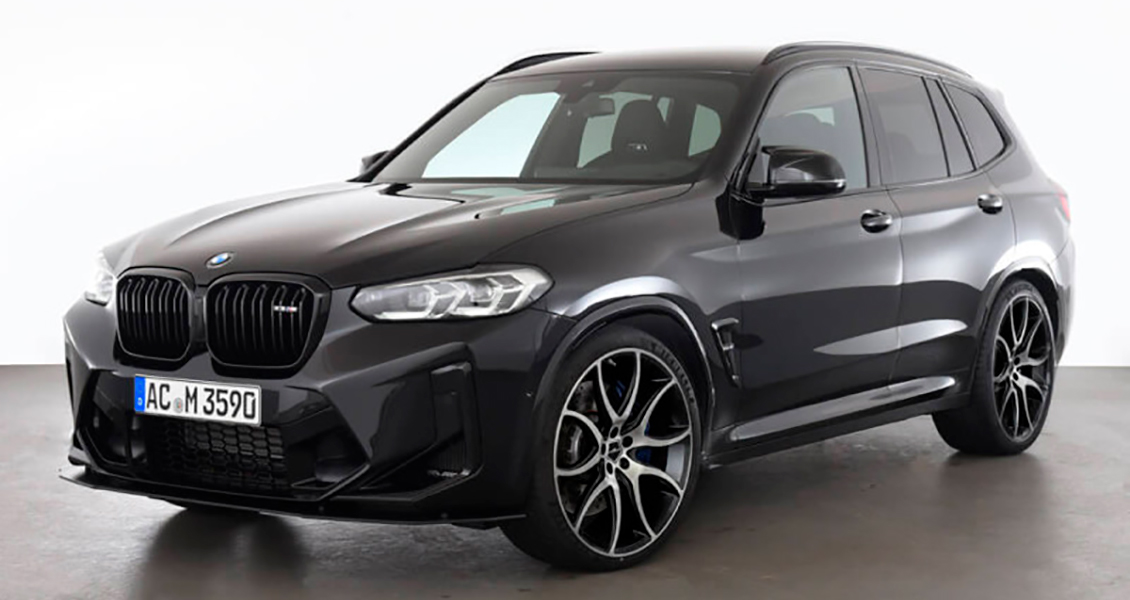 Тюнинг AC Schnitzer для BMW X3M F97 2023 2022 2021. Чип-тюнинг, обвес, диски, выхлопная система, интерьер