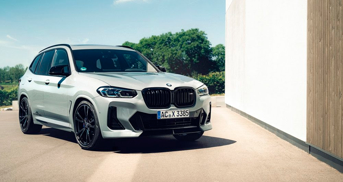 Тюнинг AC Schnitzer для BMW X3 G01 LCI 2023 2022 2021. Чип-тюнинг, обвес, диски, выхлопная система, интерьер