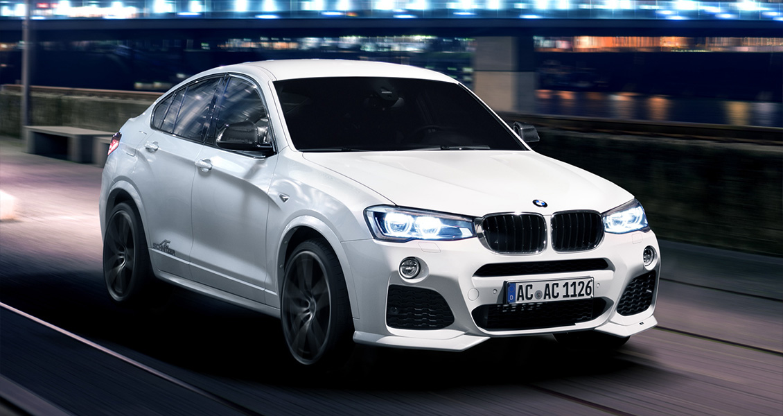 Тюнинг AC Schnitzer для BMW X4 F26 2018 2017 2016 2015 2014. Чип-тюнинг, обвес, диски, выхлопная система, интерьер