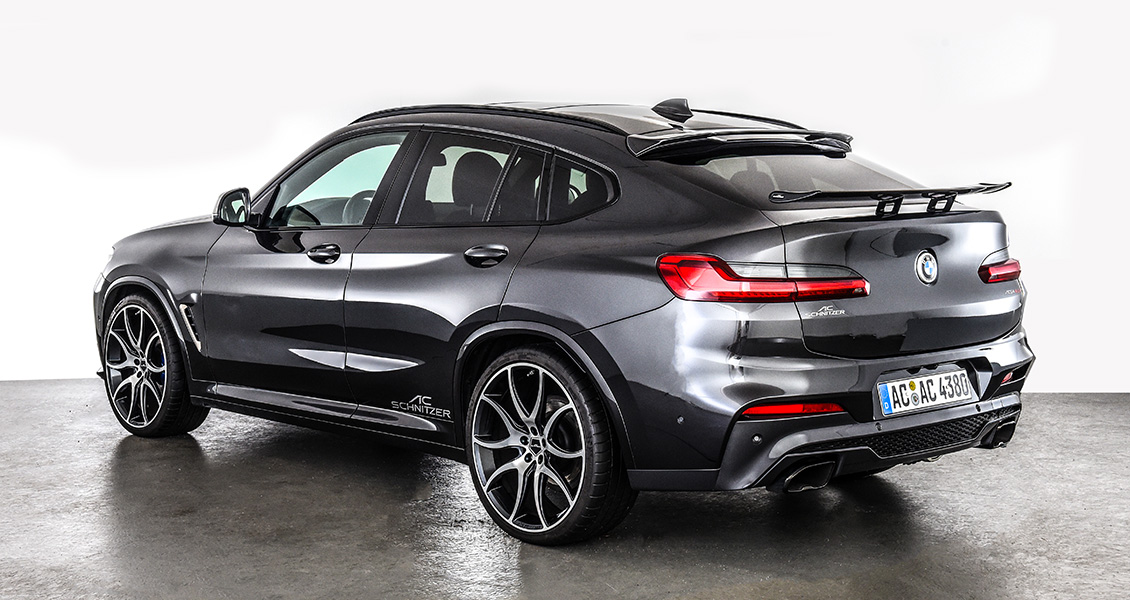 Тюнинг AC Schnitzer для BMW X4 G02 2021 2020 2019 2018. Чип-тюнинг, обвес, диски, выхлопная система, интерьер