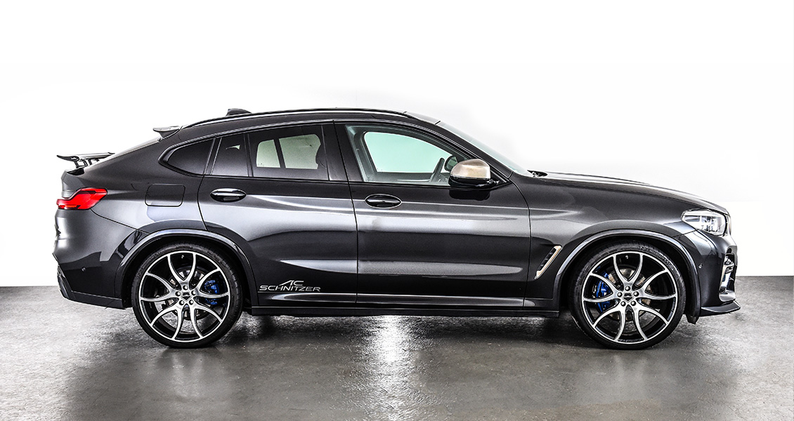 Тюнинг AC Schnitzer для BMW X4 G02 2021 2020 2019 2018. Чип-тюнинг, обвес, диски, выхлопная система, интерьер