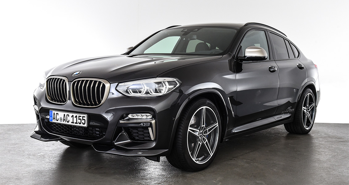 Тюнинг AC Schnitzer для BMW X4 G02 2021 2020 2019 2018. Чип-тюнинг, обвес, диски, выхлопная система, интерьер