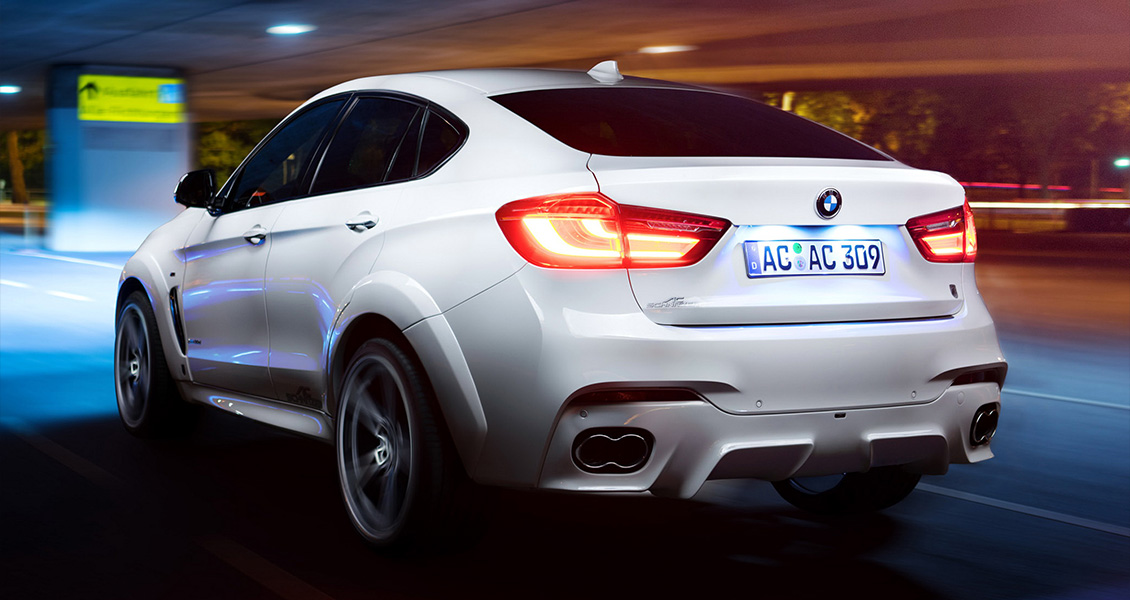 Тюнинг AC Schnitzer для BMW X6 F16 2019 2018 2017 2016 2015. Чип-тюнинг, обвес, диски, выхлопная система, интерьер