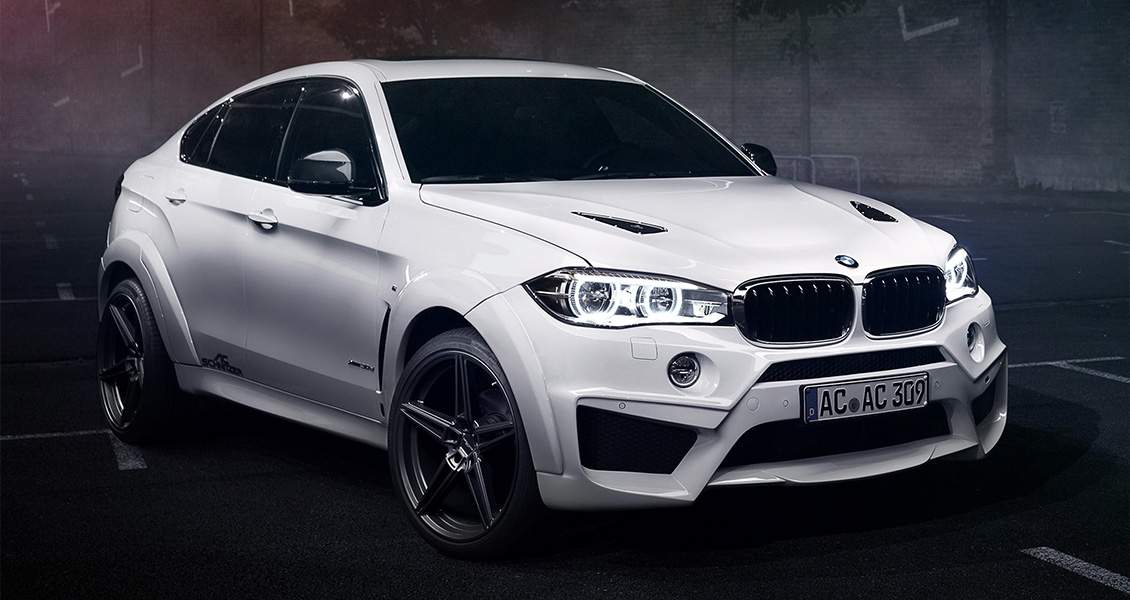 Тюнинг AC Schnitzer для BMW X6 F16 2019 2018 2017 2016 2015. Чип-тюнинг, обвес, диски, выхлопная система, интерьер