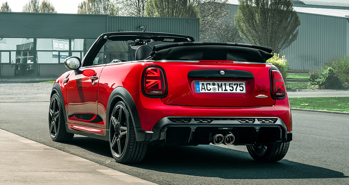 Тюнинг AC Schnitzer для Mini Cabrio F57 2021 2020 2019 2018 2017 2016. Чип-тюнинг, обвес, диски, выхлопная система, подвеска.