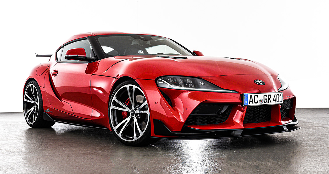 Тюнинг AC Schnitzer для Toyota Supra A90 2021 2020 2019. Чип-тюнинг, обвес, диски, выхлопная система, подвеска.